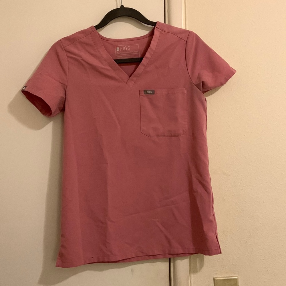 FIGS Catarina top Chalk Pink XXS